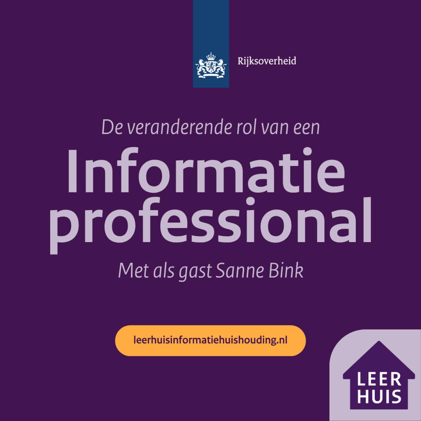 Aflevering #48 met als gast Sanne Bink - Netwerk Informatiehuishouding en Openbaarmaking  (EZ/LVVN/KGG)