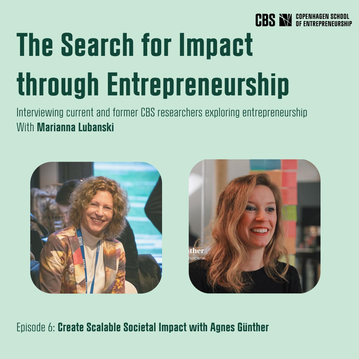 Create Scalable Societal Impact with Agnes Günther