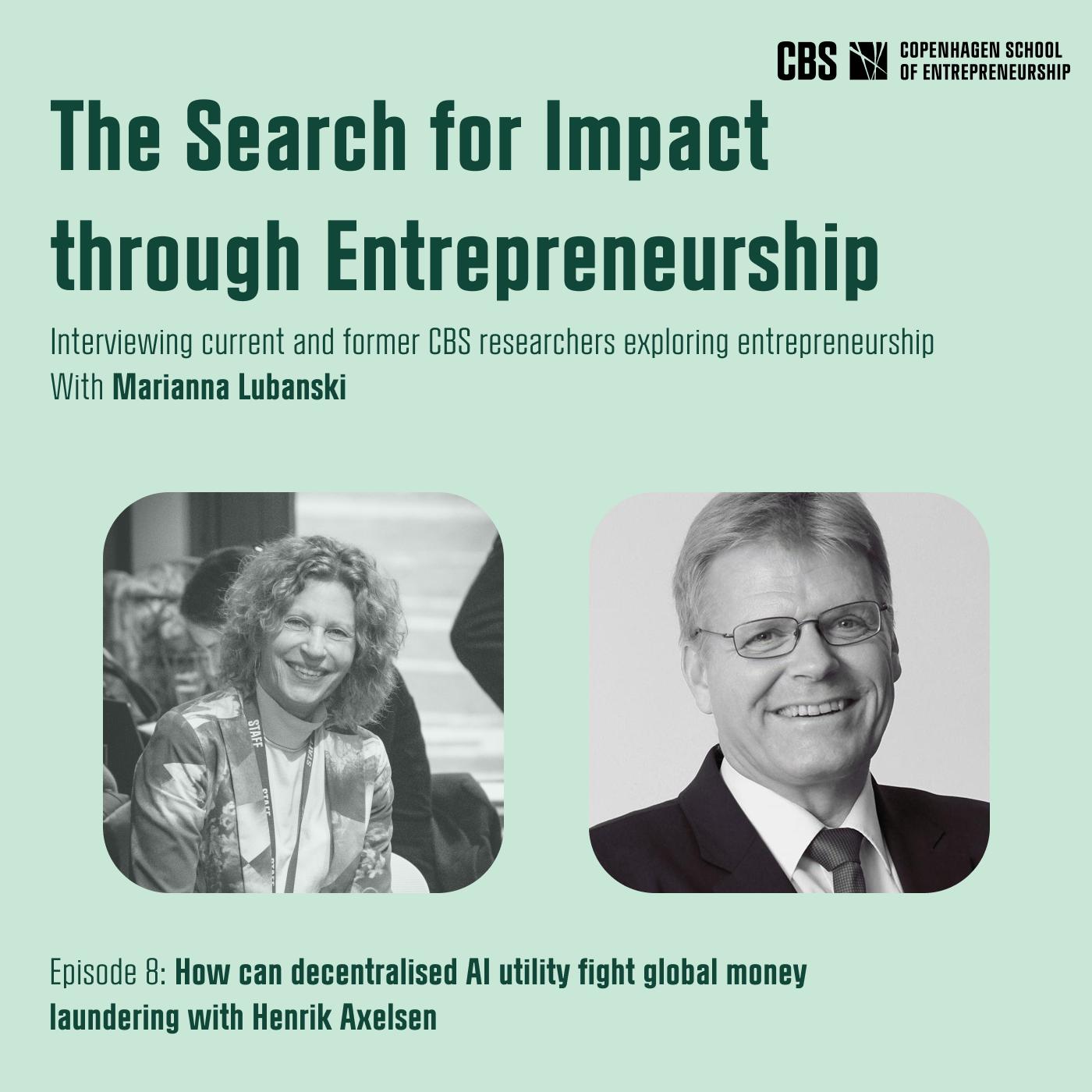 How can decentralised AI utility fight global money laundering with Henrik Axelsen